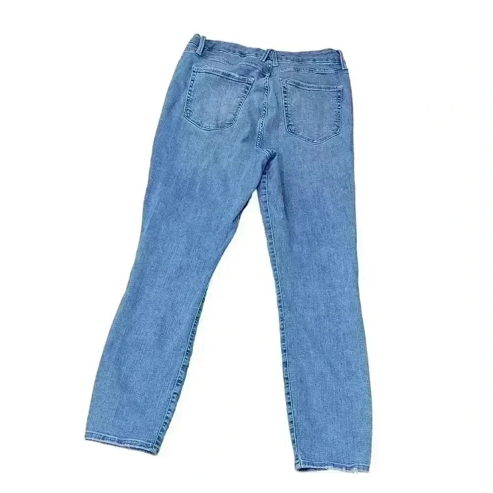 Good American Women's Size 15 Good Waist Light Compression Skinny Jeans GW504T - Picture 2 of 10